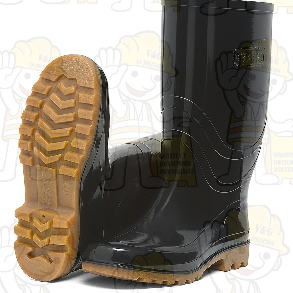 Bota Cerro en PVC Con Puntera