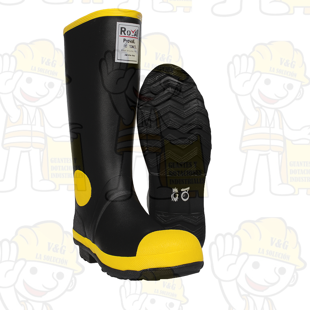 Bota Royal Cinta Amarilla