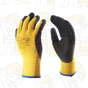 Guante Corrugado grueso amarillo