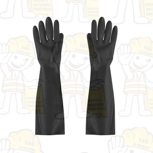 Guante de caucho mosquetero