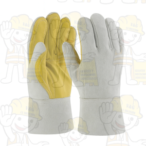 Guante de Carnaza Reforzado en Vaqueta