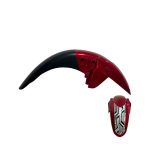 Guardabarro Delantero Tvs Rtr Bestia Rojo