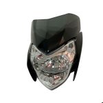 Combo Farola + Carenaje C/visor Pulsar-135 Ls Negro