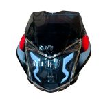 Combo Farola + Carenaje C/visor Discover 125 St/150 St Negro Led