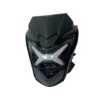Combo Farola + Carenaje Cb-160f Negro Led